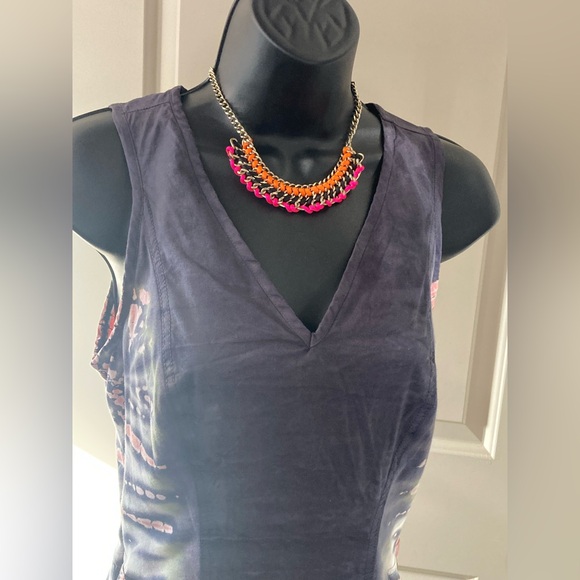 Tie-Dye detail fitted Dress - Picture 4 of 8